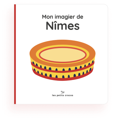 Livre bébé Mon Imagier de Nantes de Les Petits Crocos - Dröm Design